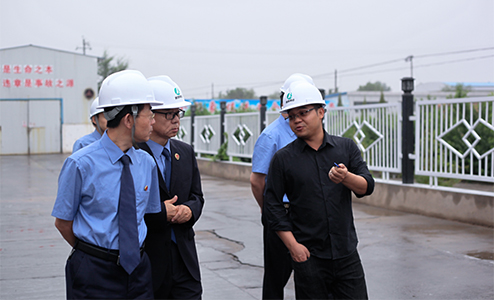定边县、吴起县、子长县检察院领导参观陕西邦达环保工程有限公司