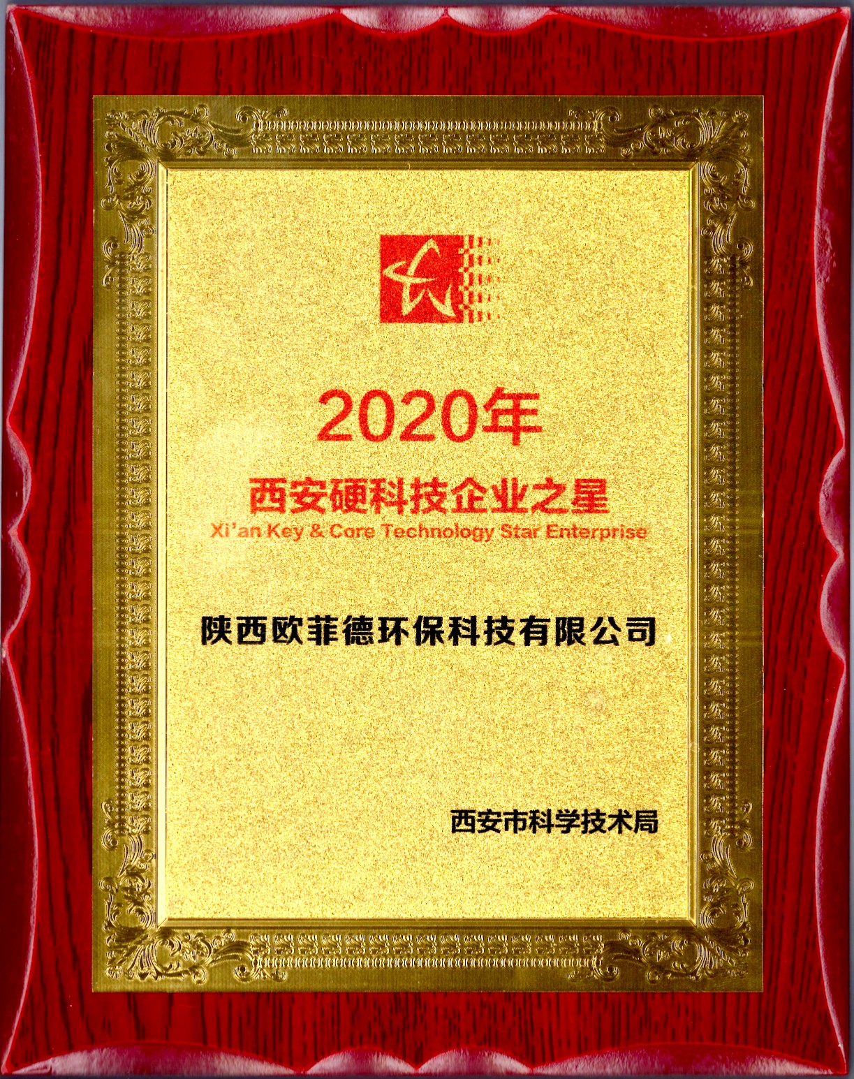赞！陕西欧菲德荣获“2020西安硬科技企业之星”(图4)